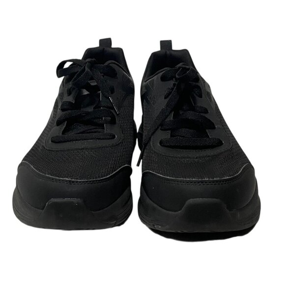 Skechers Men's Arch Comfort Sneaker Black Sz 10 Walking Running Shoe - Picture 5 of 11